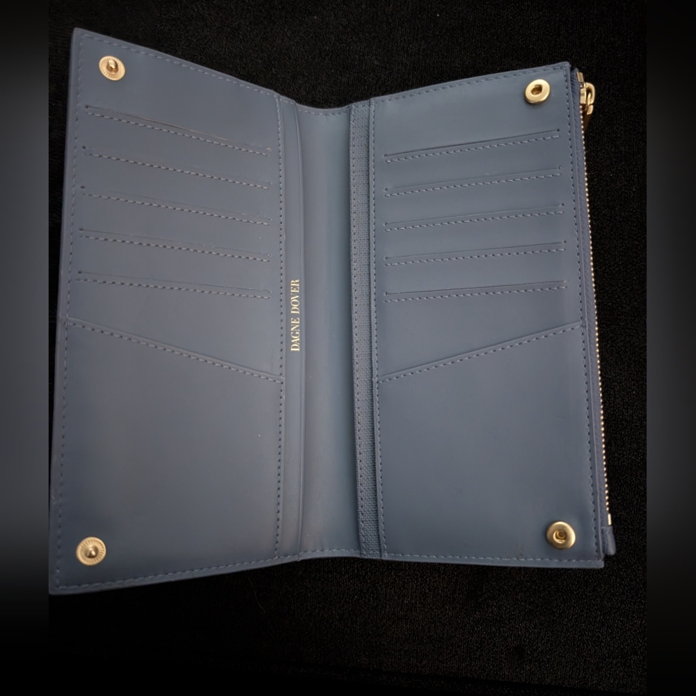 Dagne Dover Slate Blue Wallet